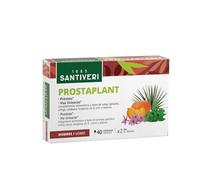 SANTIVERI - Prostaplant, Complemento Alimenticio a Base de Sabal, Epilobio, Ortiga, Calabaza, Licopeno, Vitamina E, Zinc y Selenio, Cuida la Próstata y Vías Urinarias - 40 Cápsulas
