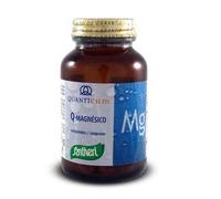 SANTIVERI - Q-Magnésico , Complemento Alimenticio con Magnesio Bisciglinato, Ayuda a Disminuir el Cansancio y Contribuye al Normal Estado de Músculos, Huesos y Sistema Nervioso - 88 Comprimidos