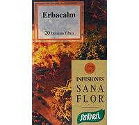 Santiveri - Sanaflor Erbacalm Infusión - 20 Bolsitas