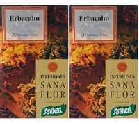 Santiveri - Sanaflor Erbacalm Infusión - 20 Bolsitas (Paquete de 2)