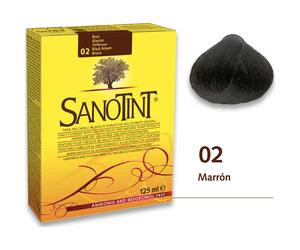 Santiveri Sanotint nº02 color marrón oscuro 125ml