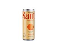 Santiveri - SANT Smart Drink, Refresco Sabor Naranja-Mango, con Zumo Natural de Frutas y Fibra Prebiótica, Bajo en Calorías, Sin Azúcares Añadidos, Ni Edulcorantes Artificiales - 330 ml