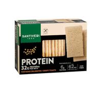 SANTIVERI - Tostadas Proteicas Sin Gluten - 32g de proteína por 100g - 115g