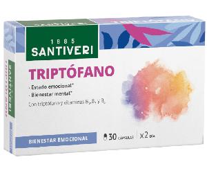 Santiveri Triptófano + Vitamina B1, B3 y B6 30 Cápsulas