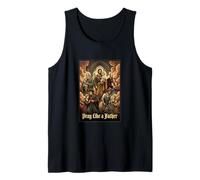 Santo católico Reza como un Padre religioso Camiseta sin Mangas