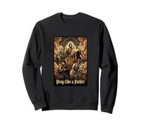 Santo católico Reza como un Padre religioso Sudadera