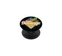 Santo Domingo Caribe República Dominicana Retro Vintage PopSockets PopGrip Adhesivo