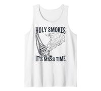 Santo Fuma su Tiempo de Misa incensario católico Camiseta sin Mangas