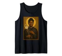 Santo Icono Católico de Santa Josefina Bakhita Camiseta sin Mangas