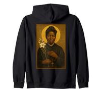 Santo Icono Católico de Santa Josefina Bakhita Sudadera con Capucha