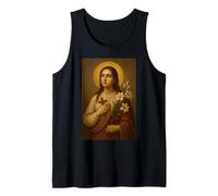 Santo Icono Católico de Santa María Goretti Camiseta sin Mangas