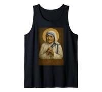 Santo Icono Católico de Santa Teresa de Calcuta Camiseta sin Mangas