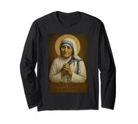 Santo Icono Católico de Santa Teresa de Calcuta Manga Larga