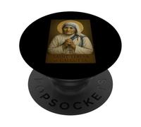 Santo Icono Católico de Santa Teresa de Calcuta PopSockets PopGrip Adhesivo