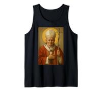 Santo Icono Católico del Papa Juan Pablo II Camiseta sin Mangas