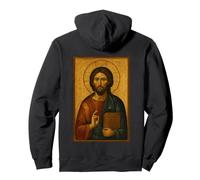 Santo Icono Ortodoxo de Jesucristo Maestro Sudadera con Capucha