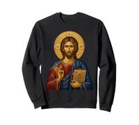 Santo Jesús Ortodoxo El Icono del Maestro Sudadera