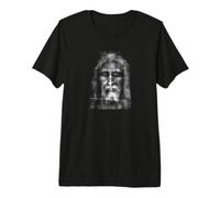 Santo Rostro de Jesús Desde la Sábana Santa de Turín Fe Cristiana Camiseta Premium