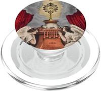 Santo Sacramento Adoración Eucarística Altar Católico Cordero PopSockets PopGrip para MagSafe