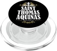 Santo Tomás de Aquino Filosofía Teología Católica San PopSockets PopGrip para MagSafe