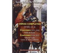 Obras completas de Santo Tomás de Villanueva: Santo Tomas De Villanueva (Viii) (2-3) O: 8 (MAIOR)