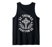Santo Tomás ruega por Nosotros Devocional Católico Santo Camiseta sin Mangas