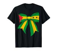 Santo Tomé y Príncipe São Toméan Orgullo Bandera Chica Coqueta Camiseta