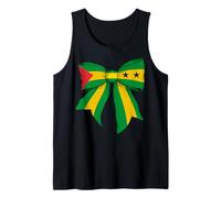Santo Tomé y Príncipe São Toméan Orgullo Bandera Chica Coqueta Camiseta sin Mangas