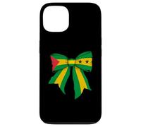 Santo Tomé y Príncipe São Toméan Orgullo Bandera Chica Coqueta Carcasa para iPhone 13