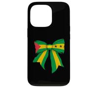 Santo Tomé y Príncipe São Toméan Orgullo Bandera Chica Coqueta Carcasa para iPhone 13 Pro