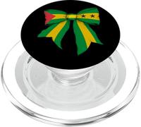 Santo Tomé y Príncipe São Toméan Orgullo Bandera Chica Coqueta PopSockets PopGrip para MagSafe
