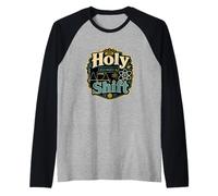 Santo Turno Física Mecánica Cuántica Ciencia Nerd Humor Camiseta Manga Raglan