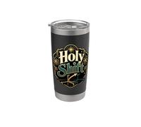 Santo Turno Física Mecánica Cuántica Ciencia Nerd Humor Vaso térmico de acero inoxidable de doble pared
