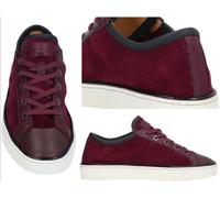 SANTONI Zapatillas De Cuero De Bajo Top Ciudad Nuevas 38