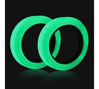 SANTOO Cinta Luminosa, Glow in The Dark Tape, Cinta Adhesiva de Seguridad Autoadhesiva Fluorescente Verde, Signo de la Noche Extraíble Impermeable Durable (10M × 1CM)