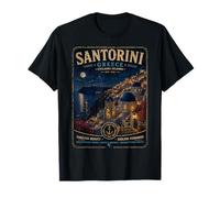 Santorini Grecia Viaje Familiar a Santorini Vacaciones Camiseta