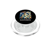 Santorini Greece Souvenir Santorini Grecia PopSockets PopGrip para MagSafe