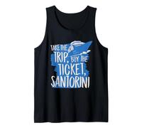 Santorini Take The Trip Buy The Ticket Camiseta sin Mangas