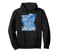 Santorini Take The Trip Buy The Ticket Sudadera con Capucha