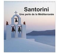 Santorini, Une perle de la Méditerranée (Calendrier mural carré 2026 30 x 60 cm (ouvert)) Calendrier double avec une page pour vos prises de notes: ... de l'île de Santorini (CALVENDO Places)