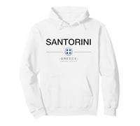 Santorini Viaje Familiar a Grecia Santorini Gift Greek Charm Sudadera con Capucha