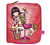 Santoro, Cartera Gorjuss Fairground Carousel 10X12X3Cm Unisex niños, Multicolor, Talla única