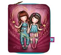 Santoro, Cartera Gorjuss Fairground Fireworks 10X12X3Cm Unisex niños, Multicolor, Talla única