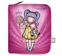 Santoro, Cartera Gorjuss Fairground First Prize 10X12X3Cm Unisex niños, Multicolor, Talla única