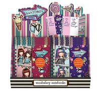 Santoro, Display 16 Libretas Vocabulario Surtido Gorjuss Fairground Carousel, 315x85x168 mm Unisex niños, Multicolor, Estándar