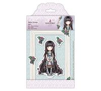 Santoro Gorjuss - Almohadilla para decoupage, Caucho, Multicolor, 23.7 x 13.5 x 0.9 cm