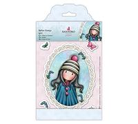 Santoro Gorjuss - Almohadilla para decoupage, Caucho, Multicolor, 23.7 x 13.5 x 0.9 cm