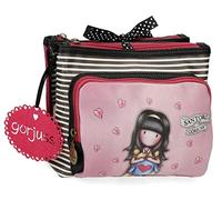 Santoro Gorjuss For my Love Neceser Morado 27x17x10 cms Piel sintética