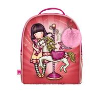 SANTORO-Mini Mochila Gorjuss Fairground Carousel 20X22X10Cm, Multicolor (1040GJ09)