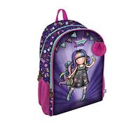 SANTORO-Mochila 2 Cremall. Adapt.Carro Gorjuss Fairground Up and Away 31,5X44X22,5Cm, Multicolor (1109GJ08T)